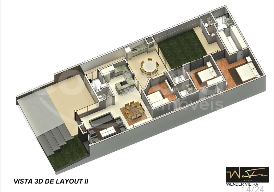 Casa de Condomínio, 3 quartos - Foto 5